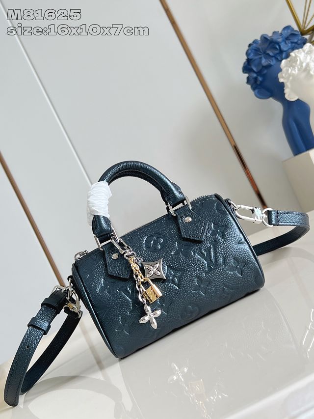 Louis vuitton original calfskin nano speedy M26510 shimmery ink