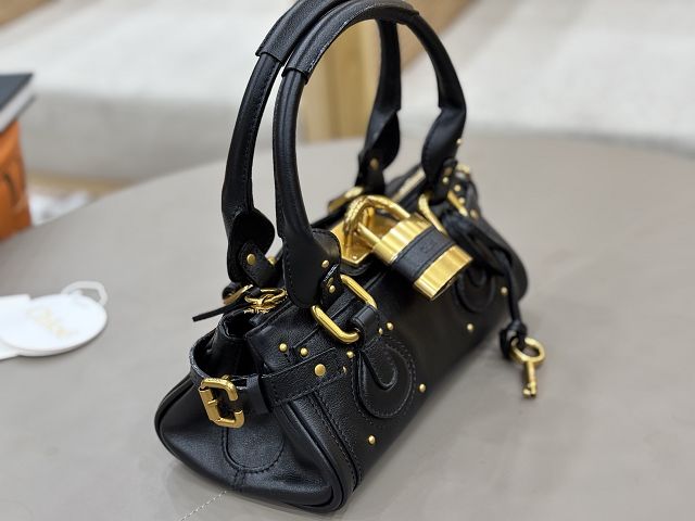 Chloe original calfskin small paddington bag CH0004 black