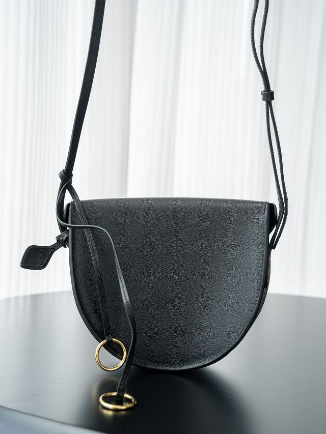 Alaia original nubuck calfskin hip bag AL0001 black