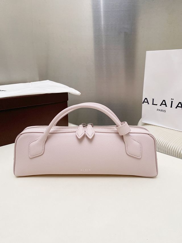 Alaia original lambskin le teckel clutch AL0022 pink