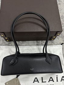 Alaia original lambskin le teckel medium bag AL0024 black