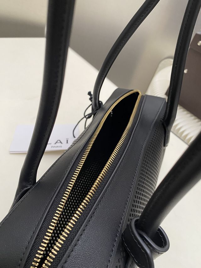 Alaia original lambskin le teckel medium bag AL0024 black