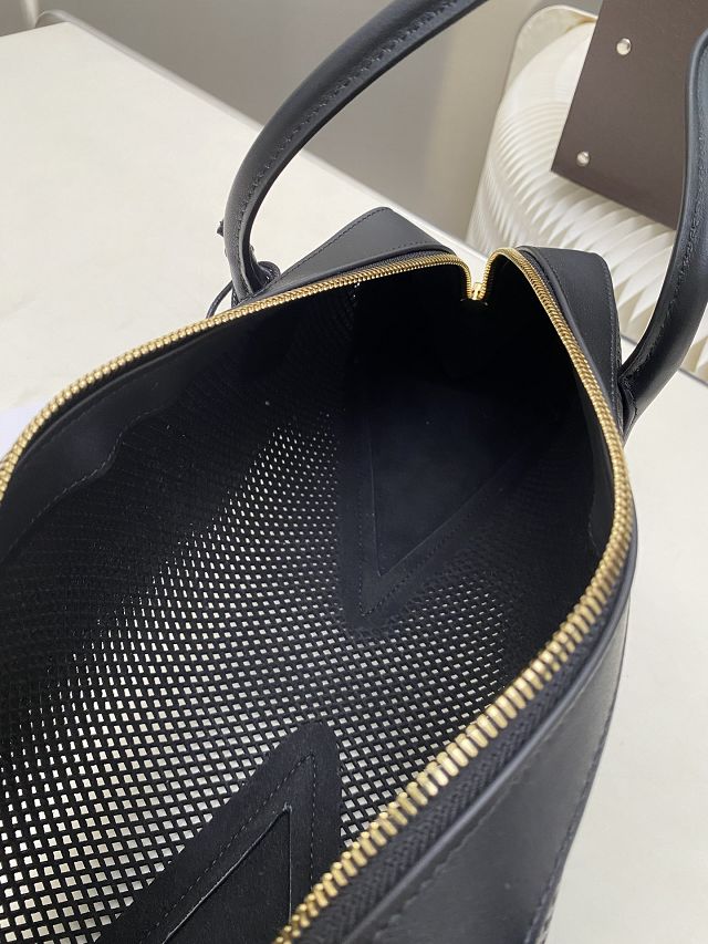 Alaia original lambskin le teckel medium bag AL0024 black