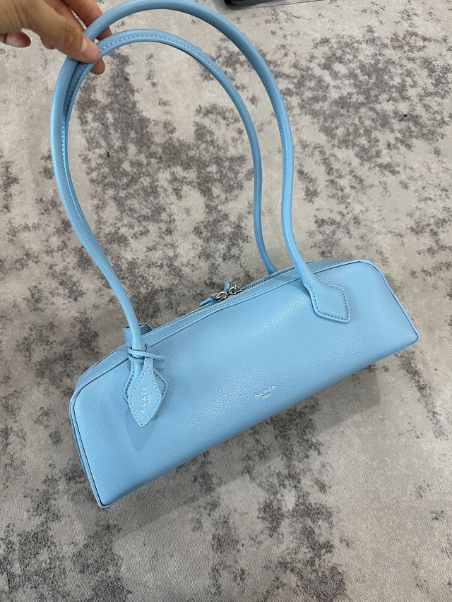 Alaia original lambskin le teckel medium bag AL0024 blue