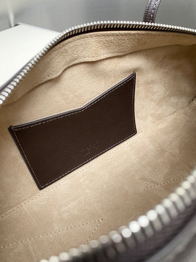 Alaia original lambskin le teckel medium bag AL0024 dark brown