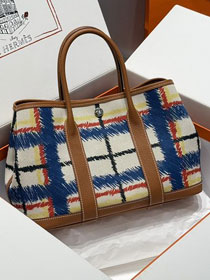 Hermes original canvas large garden party 36 bag HG0038-3 brown