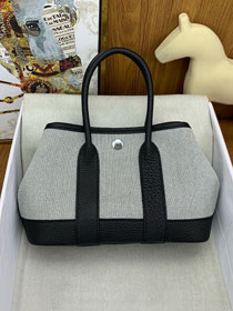 Hermes original canvas mini garden party 23 bag HG0023 black