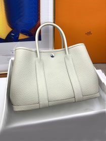 Hermes original negonda leather medium garden party 30 bag HG0030 beton