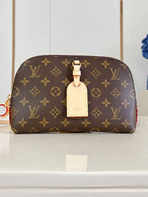 Louis vuitton original monogram canvas tag me pouch M26787