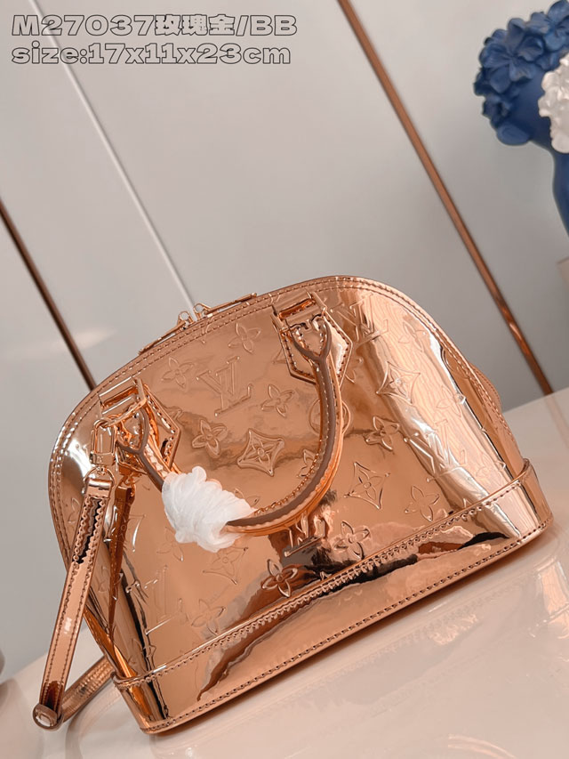 Louis vuitton original monogram miroir canvas alma BB M27037 copper