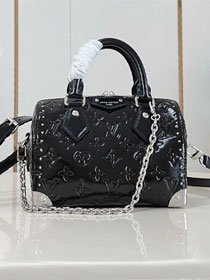 Louis vuitton original calfskin speedy trunk 20 M27921 black