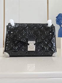 Louis vuitton original calfskin trunkie handbag M28137 black