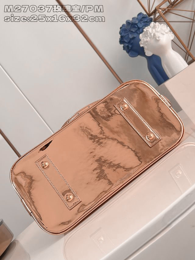 Louis vuitton original monogram miroir canvas alma MM M23688 copper