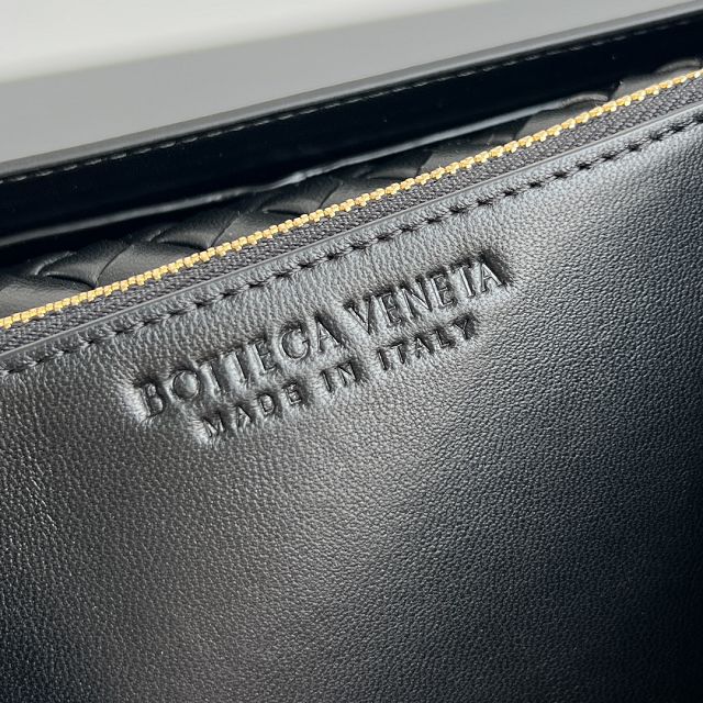 BV original lambskin patti top handle bag 776783 black