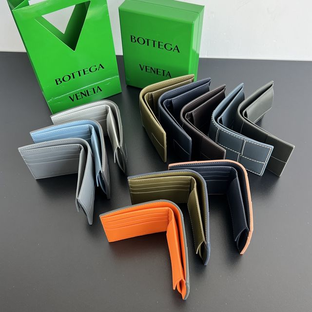 BV original calfskin cassette wallet 649605