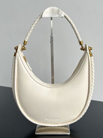 BV original lambskin moon bag 794902 white