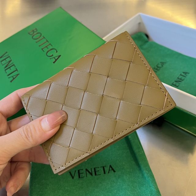 BV original lambskin card case 605720  