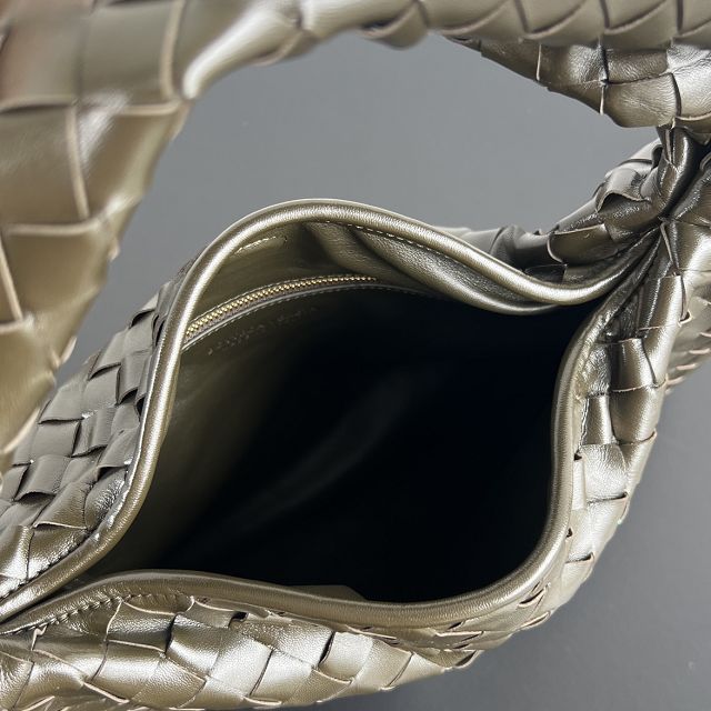 BV original calfskin medium hop bag 796262 khaki