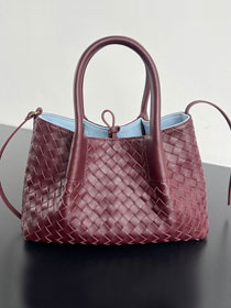 BV original calfskin small pinacoteca tote bag 819004 barolo