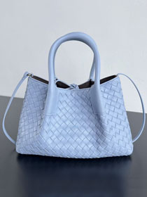 BV original calfskin small pinacoteca tote bag 819004 lunar