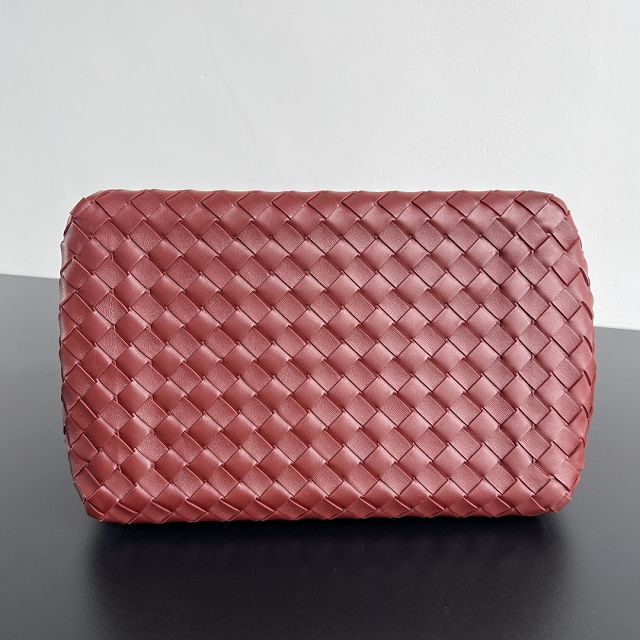 BV original lambskin large parachute shoulder bag 796571 sapele