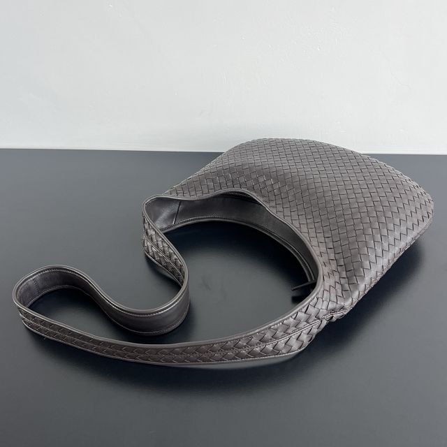 BV original lambskin large veneto cross-body bag 826877 fondant