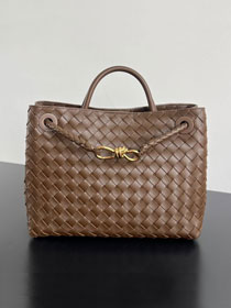 BV original lambskin small andiamo 743568 nocciola