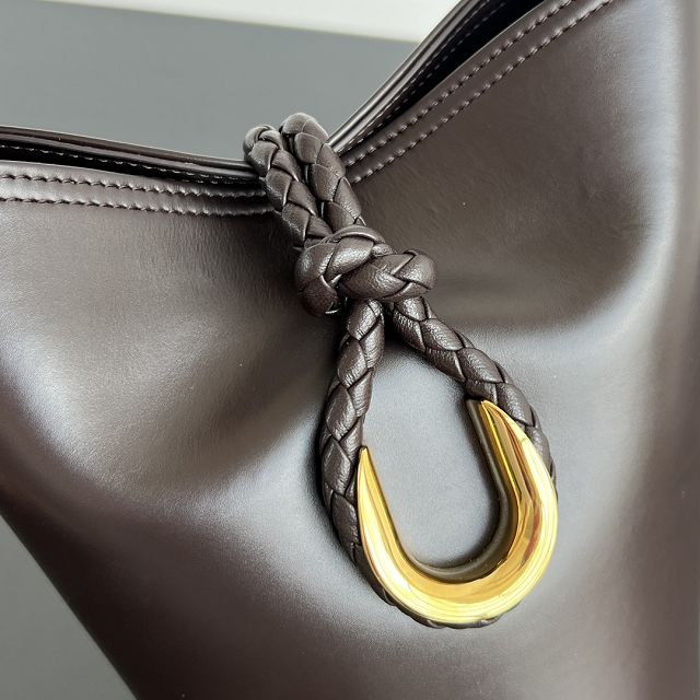 BV original calfskin small liberta bucket bag 815244 fondant