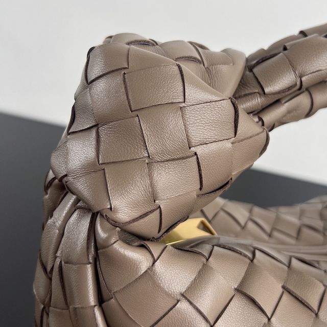 BV original lambskin teen jodie bag 690225 khaki brown