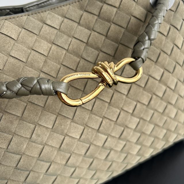 BV original suede small andiamo 743568 cypress