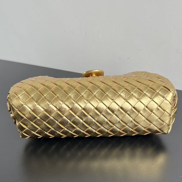 BV original lambskin medium lauren 1980 clutch 785807 gold