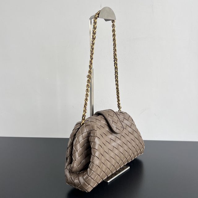 BV original lambskin medium lauren 1980 clutch 785807 pinecone