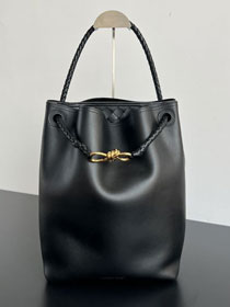 BV original calfskin andiamo bucket 844169 black