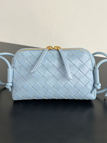 BV original lambskin concert pouch 794258 blue