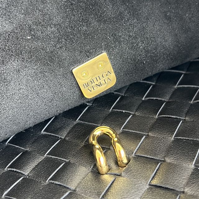 BV original calfskin large ciao ciao bag 826195 black