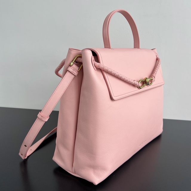 BV original calfskin large ciao ciao bag 826195 rose