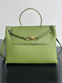 BV original calfskin medium ciao ciao bag 817231 matcha