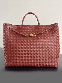 BV original lambskin large andiamo 743575 sapele