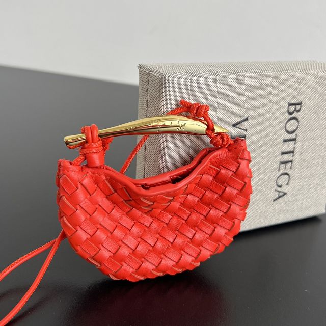 BV original lambskin mini sardine charm 836834 