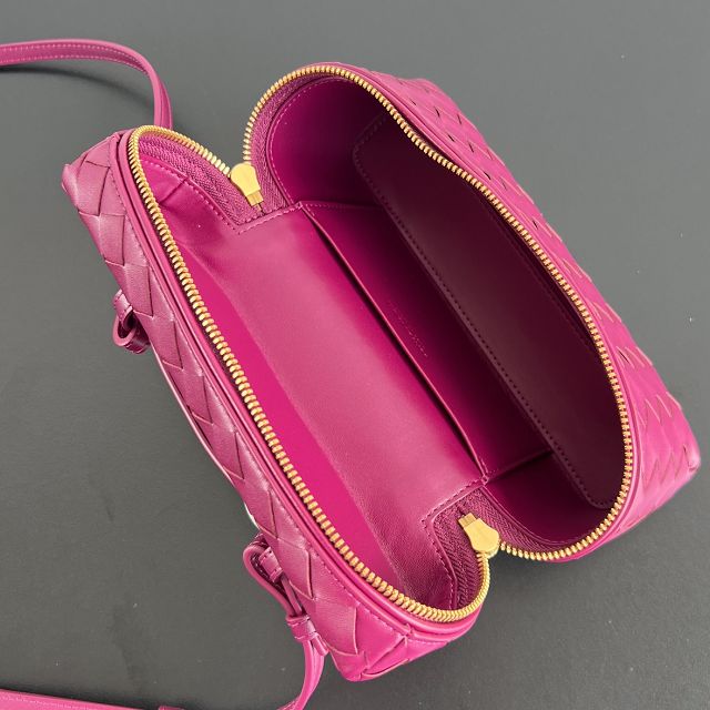 BV original calfskin bang bang vanity case 789109 cinnabar