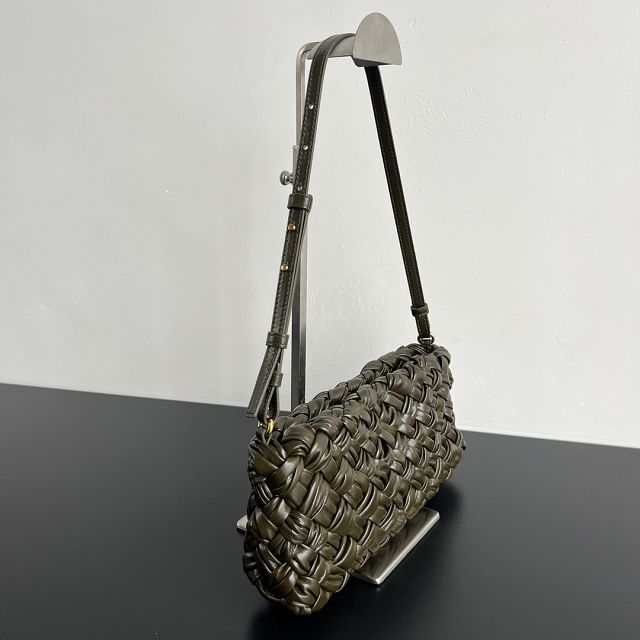 BV original calfskin cha-cha shoulder bag 785780 mustard