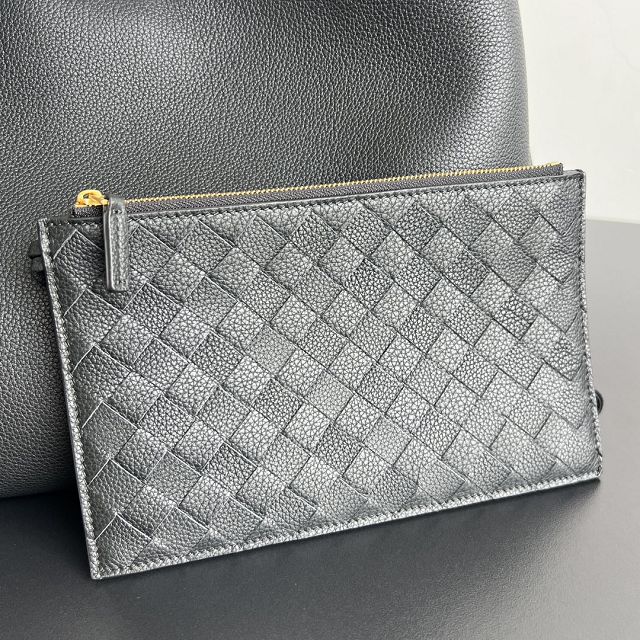 BV original calfskin large campana bag 844251 black