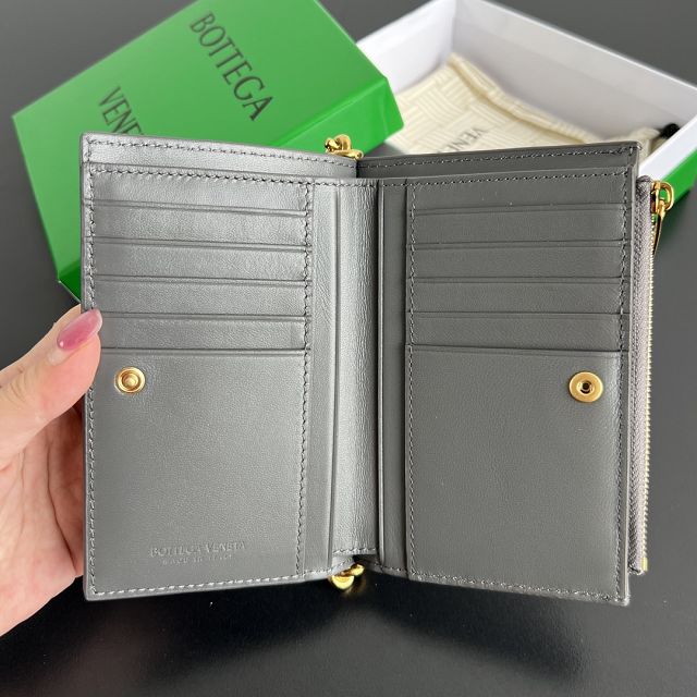 BV original calfskin solstice business card case 806078 