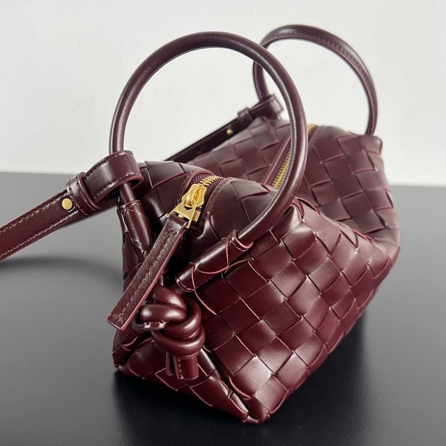 BV original lambskin loop top handle bag 796615 barolo