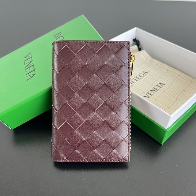 BV original lambskin medium bi-fold wallet 749940  