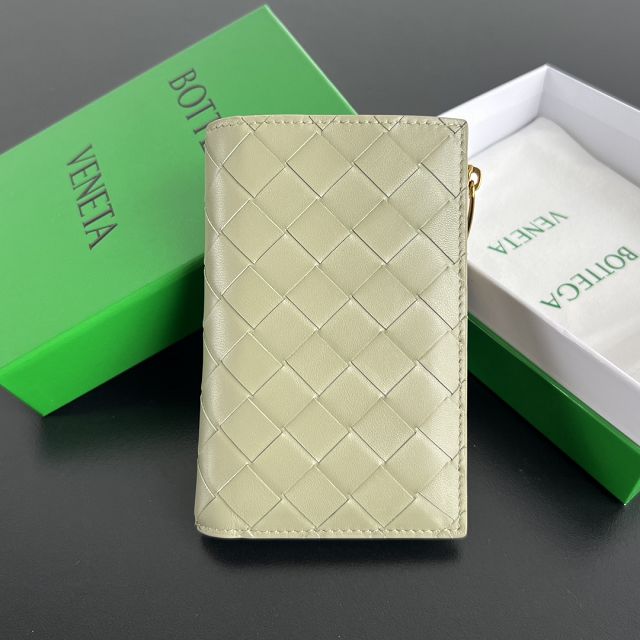 BV original lambskin medium bi-fold wallet 749940  