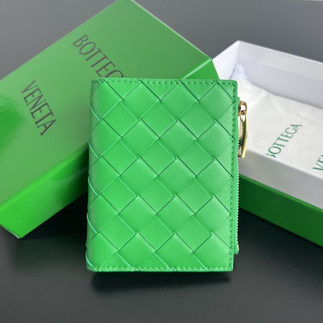 BV original lambskin small bi-fold wallet 742330 