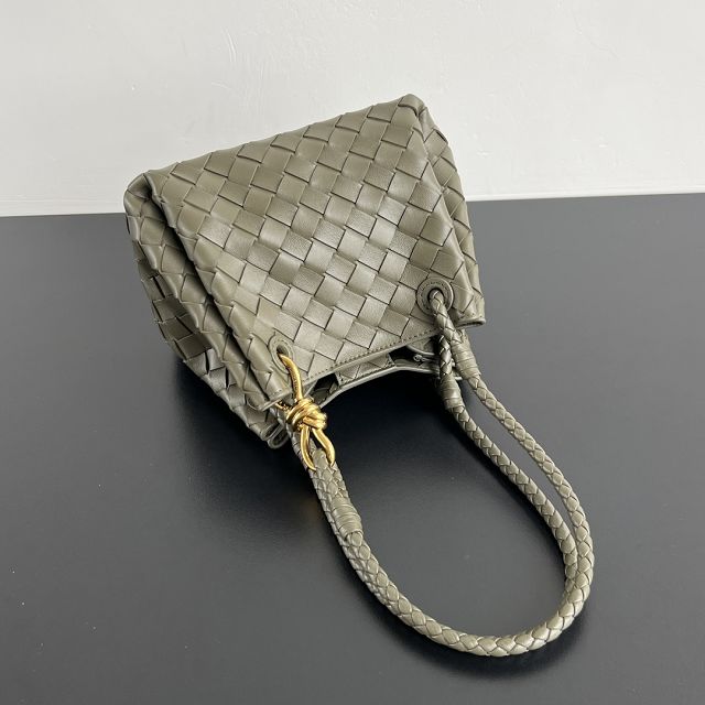 BV original lambskin small campana bag 796569 cypress