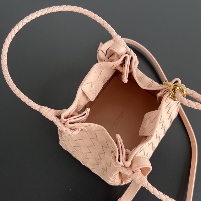 BV original lambskin small campana bag 796569 cameo