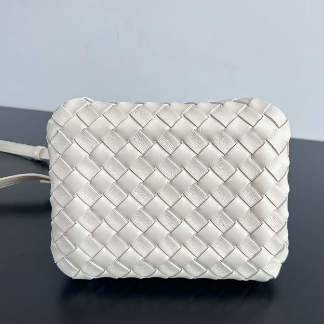 BV original lambskin small campana bag 796569 sea salt